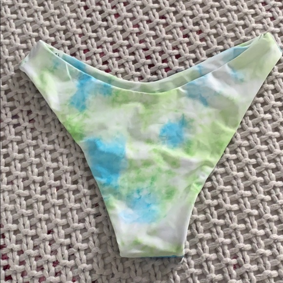 NWT never worn Zaful green and blue Bikini set - Picture 3 of 8